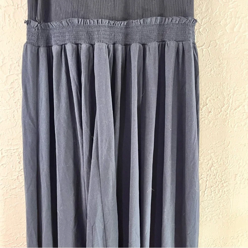 Anthropologie Daily Practice Jump High Cut Out Dress in Black - Picture 5 of 12